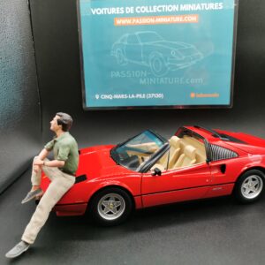 FERRARI 308 GTS QUATTROVALVOLE 1982 ( MAGNUM ) US RED KKSCALE 1/12 EME