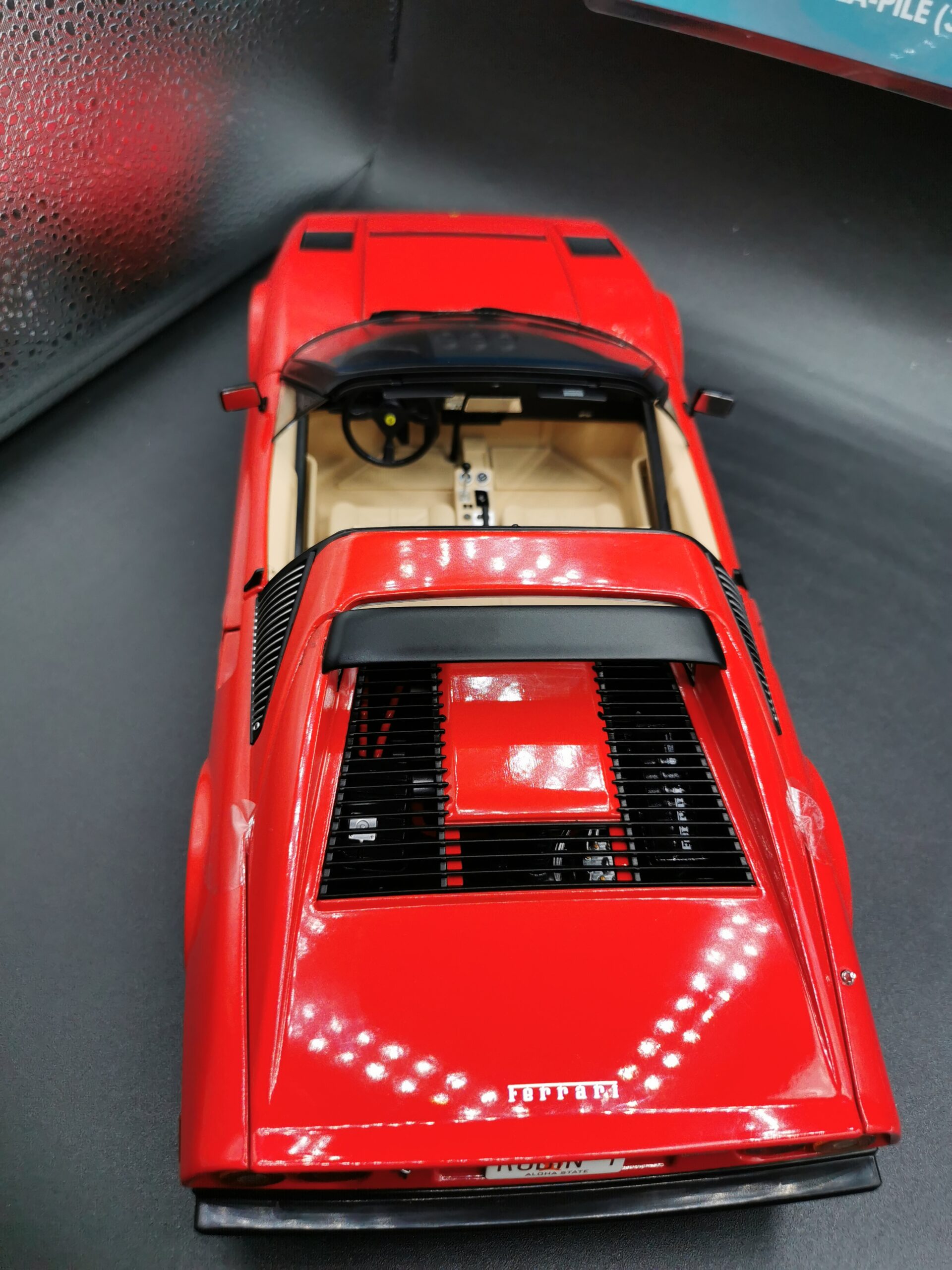 FERRARI 308 GTS QUATTROVALVOLE 1982 ( MAGNUM ) US RED KKSCALE 1/12 EME – Image 8