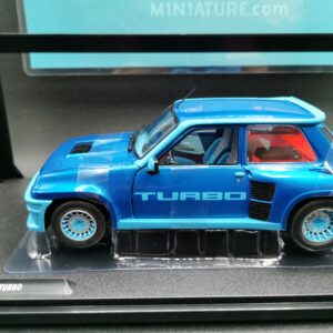 RENAULT 5 TURBO BLEU 1981 SOLIDO 1/18 EME