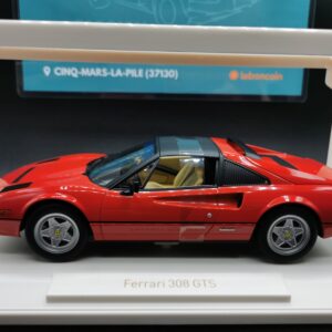 FERRARI 308 GTS 1982 RED DE THOMAS MAGNUM NOREV 1/18 EME