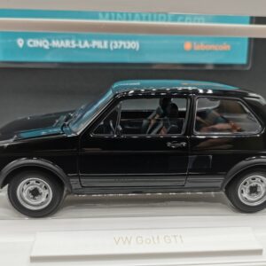 VOLKSWAGEN GOLF GTI MK1 BLACK 1976 NOREV 1/18 EME