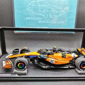 MCLAREN MCL 39 ORANGE L.NORRIS NO4 GP MONACO 2025 SOLIDO COMPETITION 1/18 EME