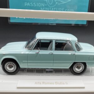 ALFA ROMEO GIULIA TI 1964 SKY BLUE NOREV 1/18 EME