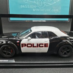 DODGE CHALLENGER DEMON HIGHTWAY POLICE 2023 SOLIDO 1/18 EME