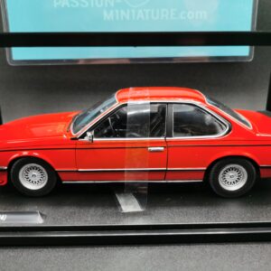 BMW 635 CSI E24 HENNA RED 1984 SOLIDO 1/18 EME