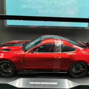 FORD MUSTANG SHELBY GT 500 KR RED/BLACK STRIPES 2023 SOLIDO 1/18 EME