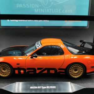 MAZDA RX7 FD RS ORANGE STREEFIGHTER 1994 SOLIDO 1/18 EME