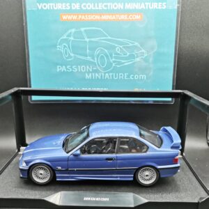 BMW E36 COUPE M3 BLEU ESTORIL STREETFIGHTERS 1990 SOLIDO 1/18 EME