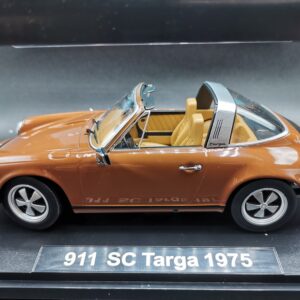 POSCHE 911 SC TARGA 1975 MARRON KKSCALE 1/18 EME