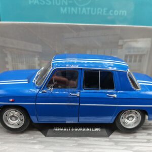 RENAULT 8 GORDINI 1300 BLEU 1967 SOLIDO 1/18 EME