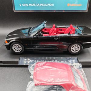 BMW 318I E36 CABRIOLET NOIR MODELCAR 1/18 EME
