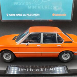 BMW 520I E12 1973 ORANGE MODELCAR 1/18 EME