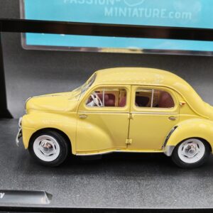 RENAULT 4CV BEIGE JAUNE INFANTE 1961 SOLIDO 1/18 EME
