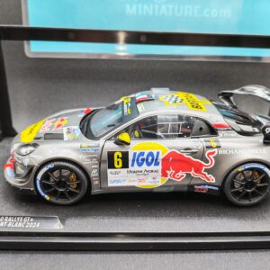 ALPINE A110 RALLYE GT+RALLYE DU MONT BLANC 2024 SOLIDO COMPETITION 1/18 EME