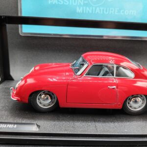 PORSCHE 356 PRE-A RED 1953 SOLIDO 1/18 EME