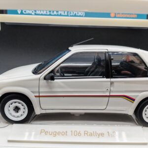 PEUGEOT 106 RALLYE 1.3 WHITE 1993 NOREV 1/18 EME