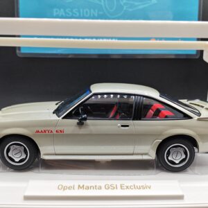 OPEL MANTA GSI 1987 PLATINE METALLISE 1/18 EME NOREV