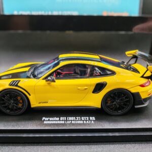 PORSCHE 911 991.2 GT2 RS NURBURGRING LAP RECORD 6:47.3 2017 GT SPIRIT 1/18 EME