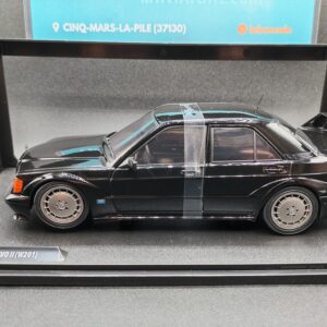 MERCEDES 190 EVO II W201 BLACK 1990 SOLIDO WORKS 1/18 EME